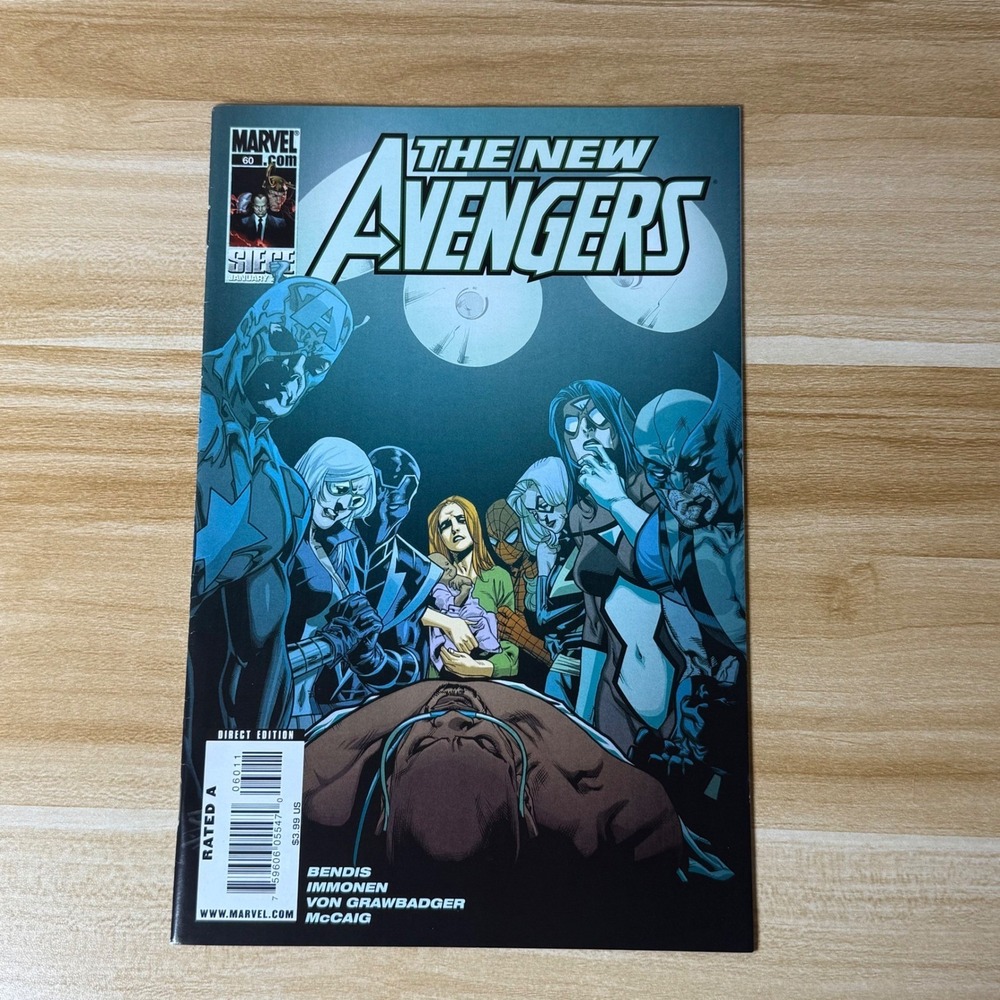 New Avengers #30 Comic Book Siege‎ Tie-In Marvel Comics Bendis Immonen